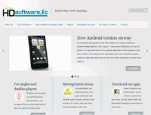 Tablet Screenshot of hdsoftwaretech.com